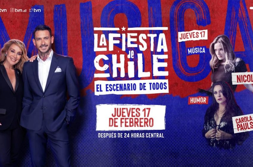  Nicole y Carolina Paulsen se toman la noche de este jueves en «La Fiesta de Chile»