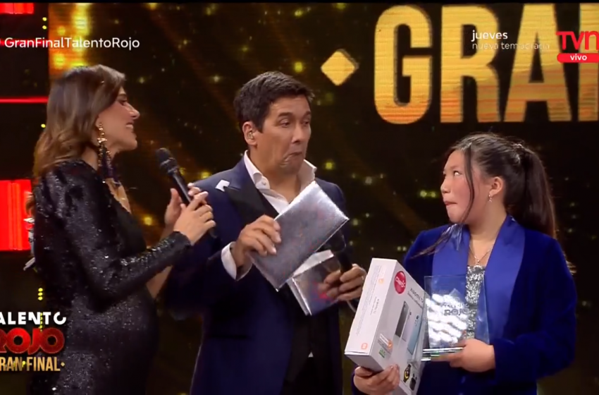  Martina Yáñez se coronó como la gran ganadora de «Talento Rojo»