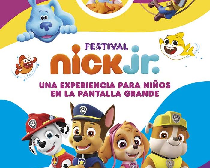  «Festival Nick Jr» llega el 11 de agosto a todos los cines del país