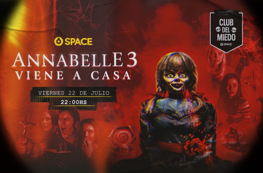  Annabelle 3: Viene a Casa La famosa muñeca maldita llega a Space