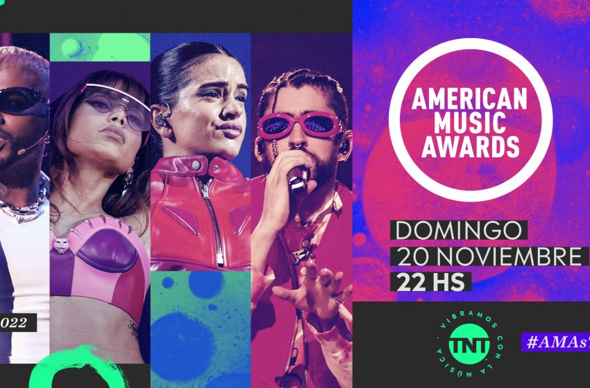  Este domingo los American Music Awards 2022 se viven en vivo por TNT y TNT Series