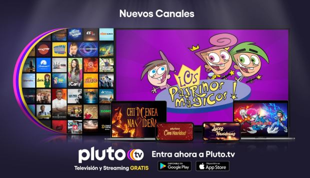  Beyblade y Los Padrinos Mágicos llegan a Pluto TV con otros 3 canales para contagiar el espíritu navideño